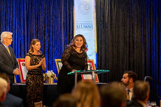 Participants in the CSUB Alumni Hall of Fame