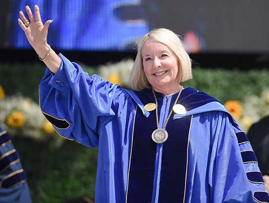 Dr. Lynnette Zelezny, first female CSUB president
