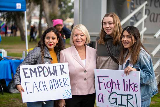 January 2020: Third annual Women's March Kern County