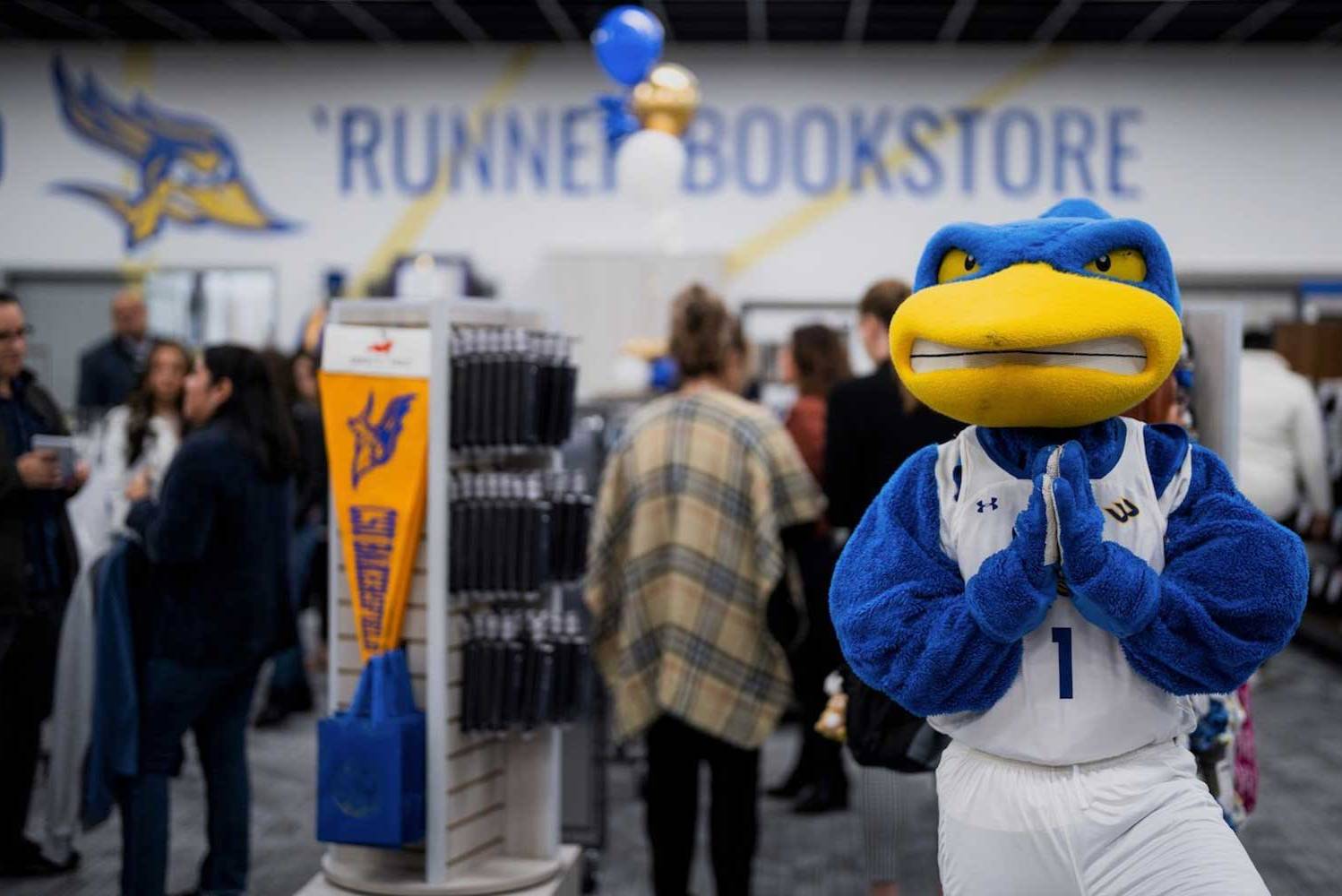 Rowdy at the bookstore