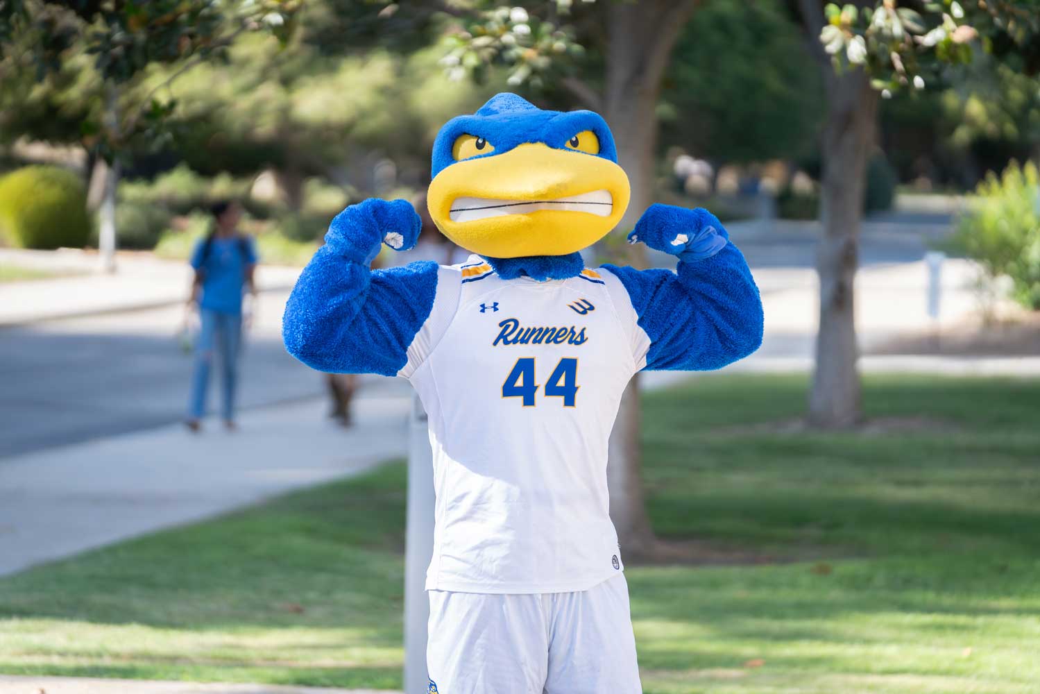 Rowdy the mascot