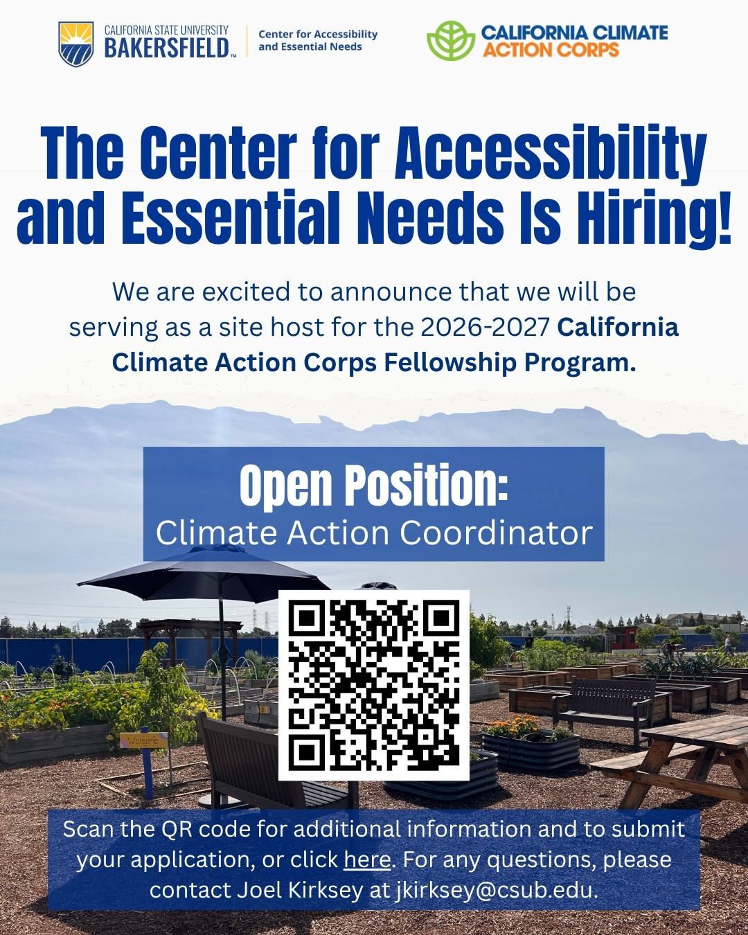 Climate action fellow interest flyer