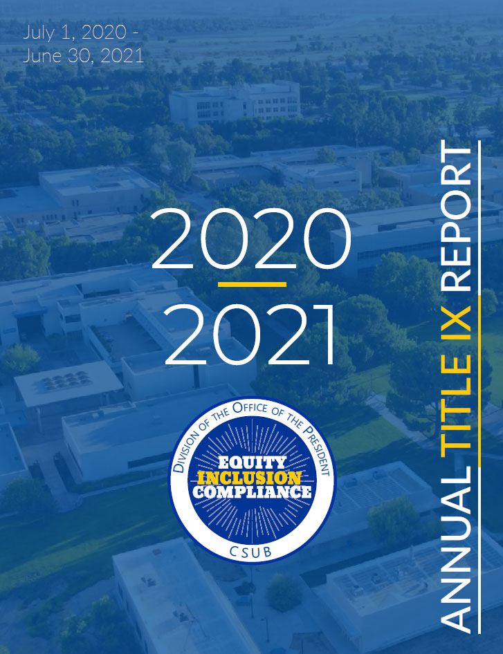 Annual Title 9 Report 2020-2021