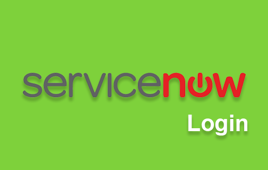 ServiceNow login