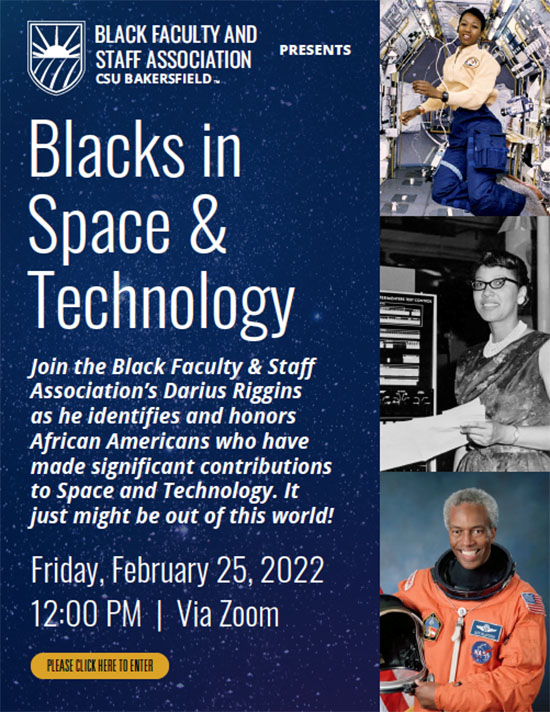 Blacks in Space and Tech Flyer