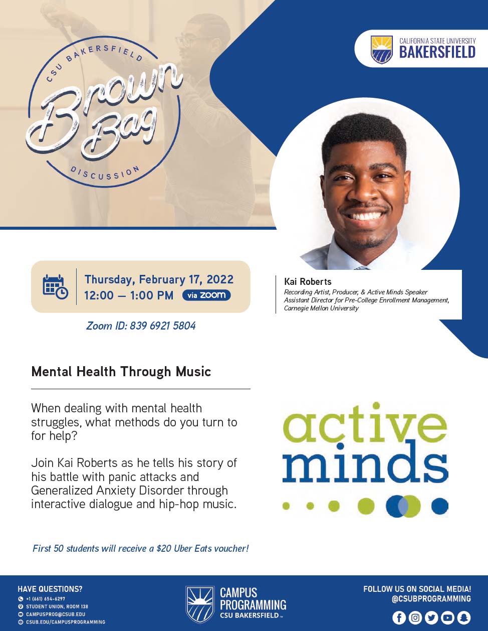 Brown Bag 2022 Discussion Flyer