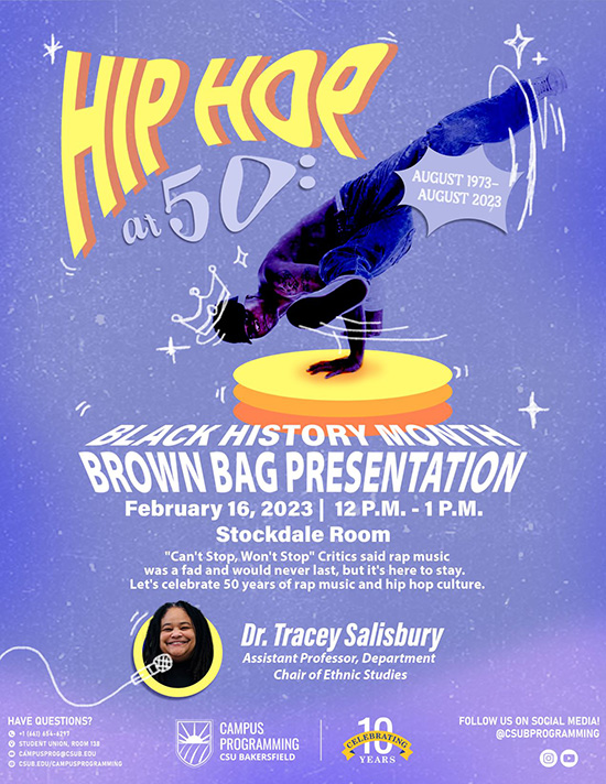 Brown Bag Discussion 2023 Flyer