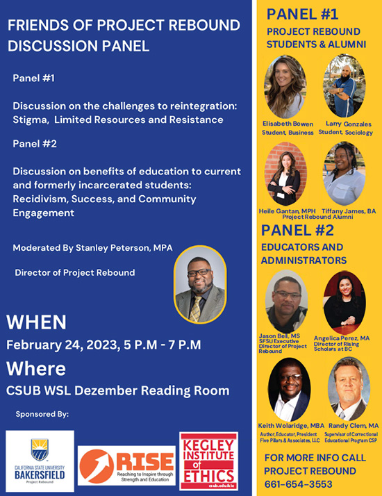 Project Rebound Discussion Flyer