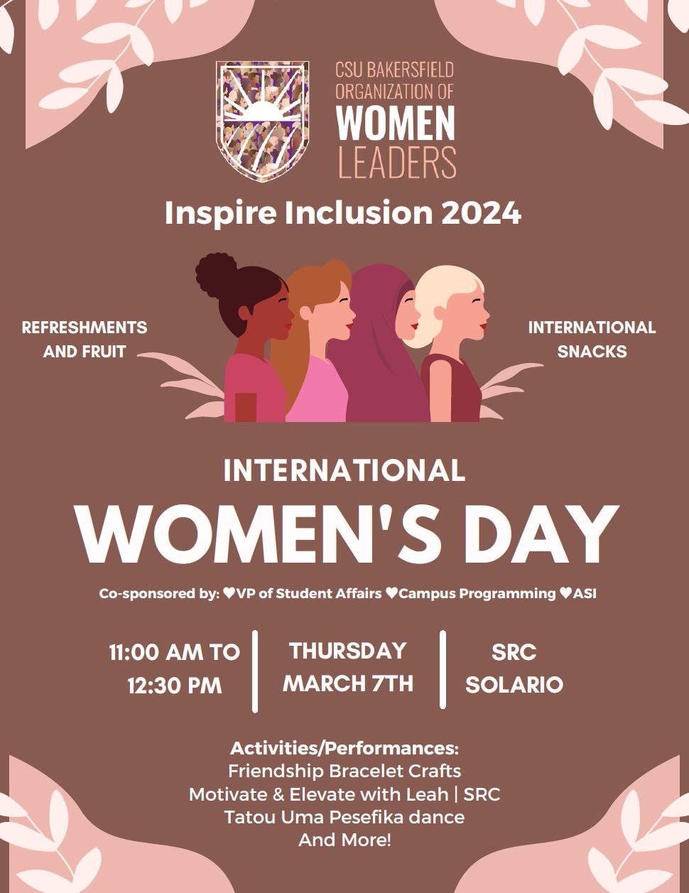 International Women's Day Flyer