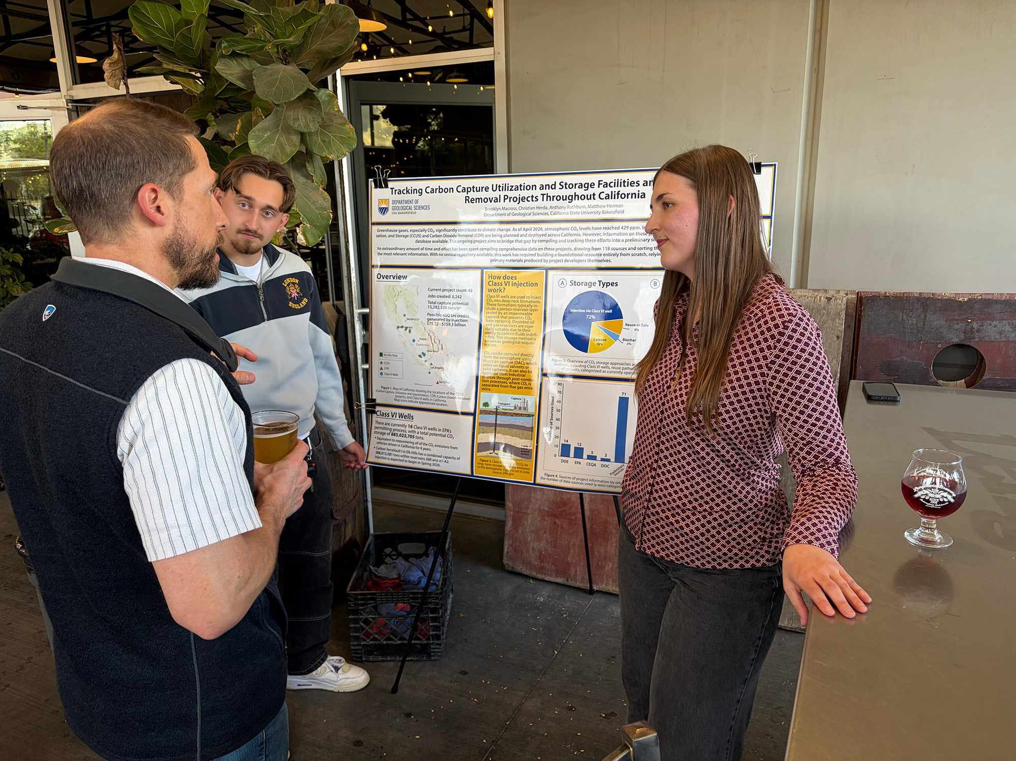 Brooklyn and Christian share their database on carbon capture and storage