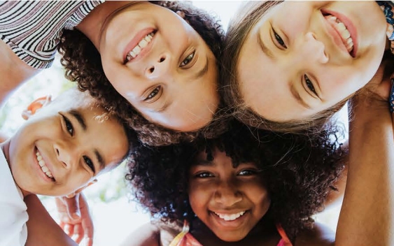 Children smiling