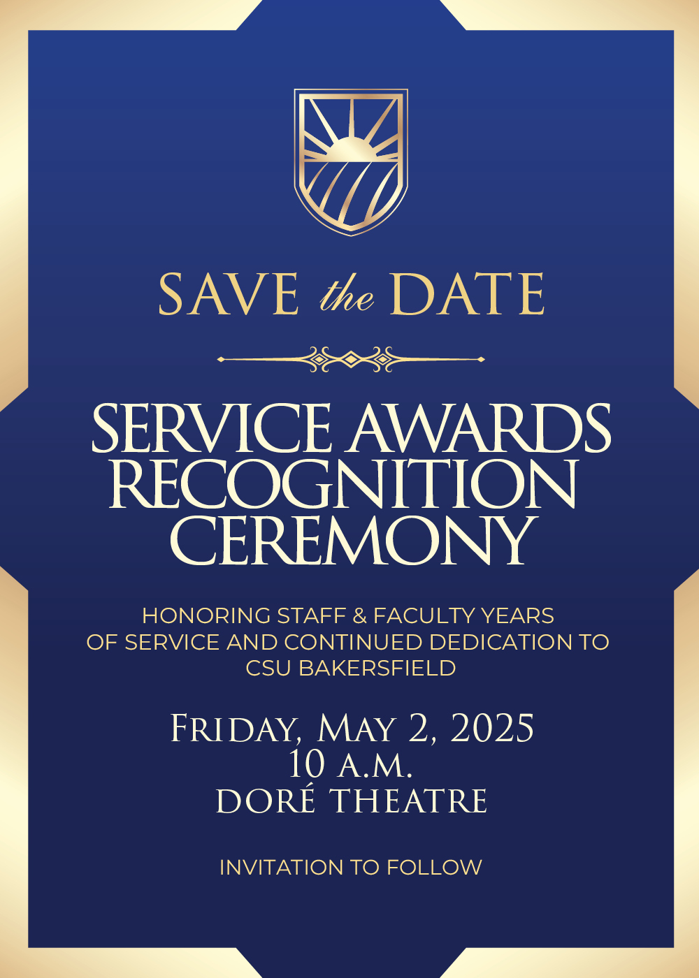 Service Awards Poster