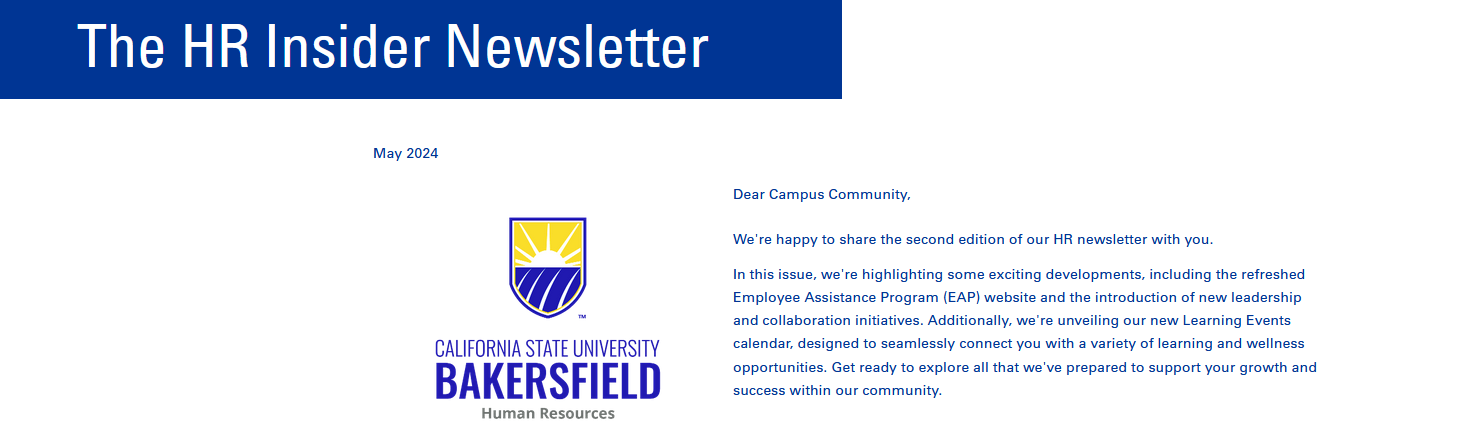 HR Insider Newsletter May 24 Edition