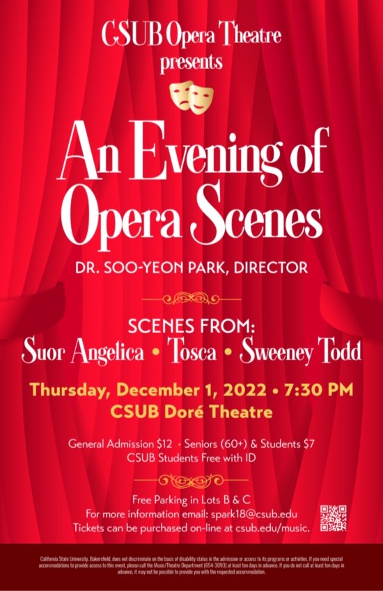 An Evening of Opera Scenes poster