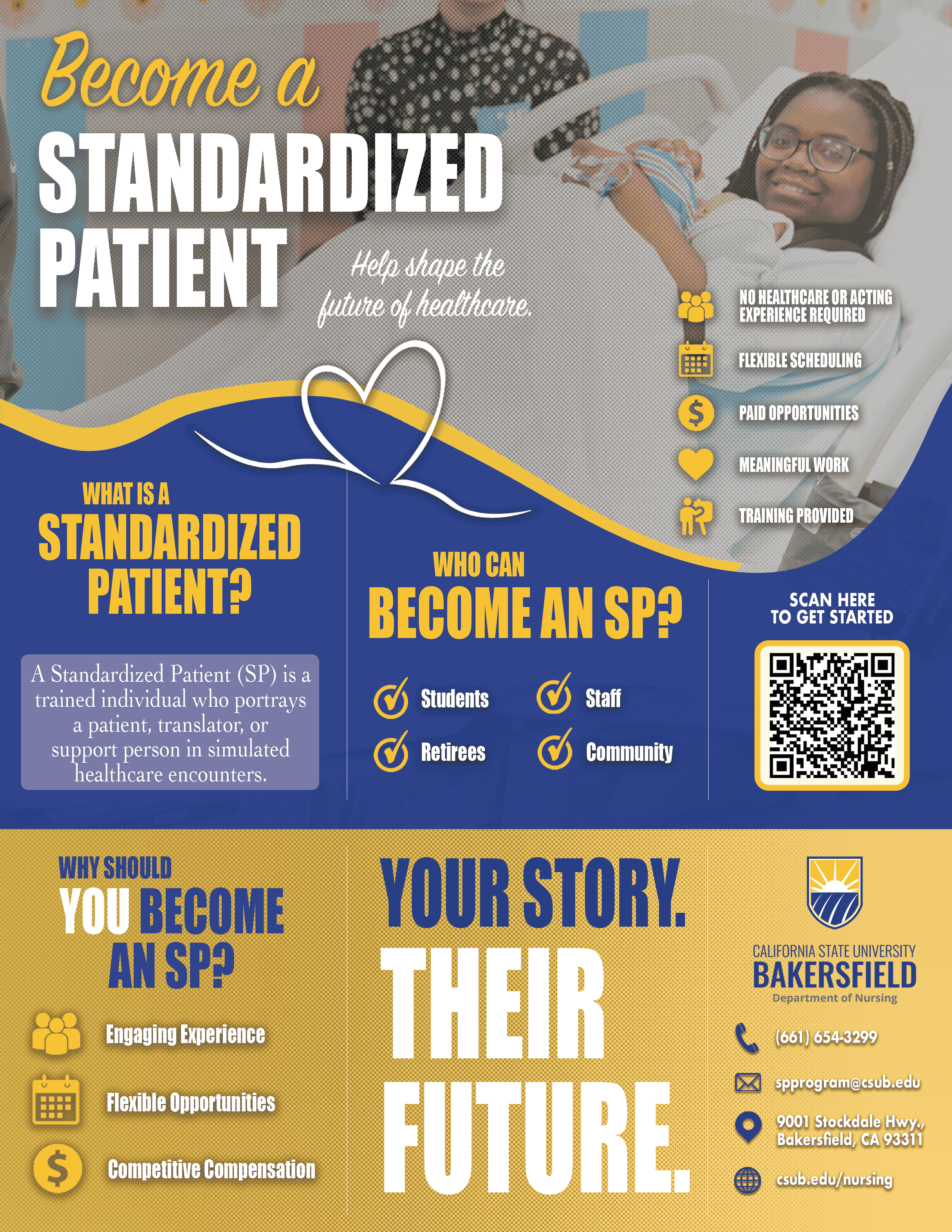 standardized patient flyer